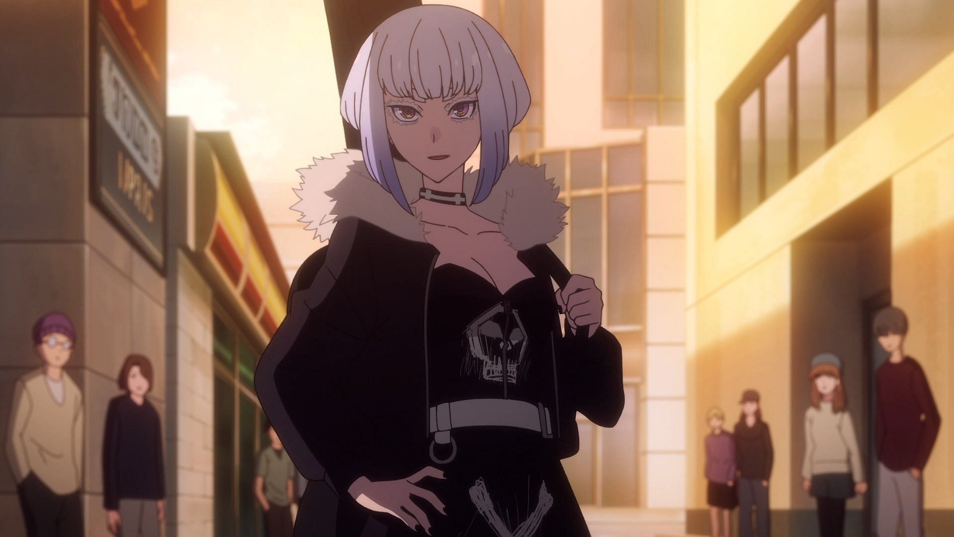 Tamaki Shiraya as presented in the latest episode (Image via Bandai Namco Pictures)